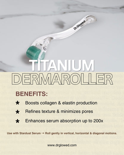 "ROLLER" Titanium Dermaroller (0.5 mm)