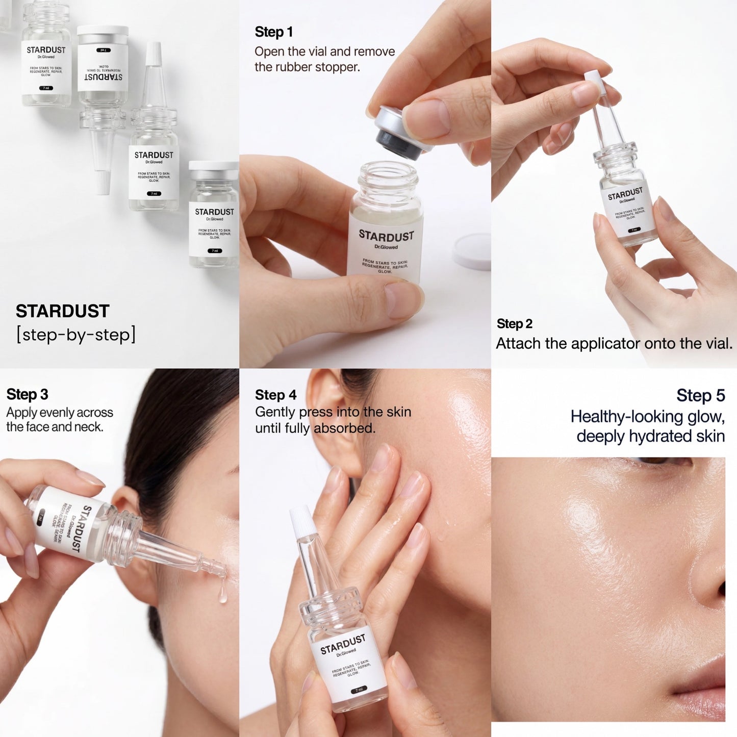 STARDUST Regenerative PDRN & Exosomes Face Serum Box