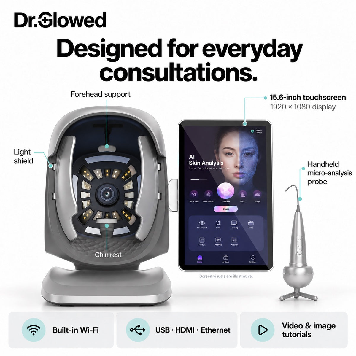 Skin and Scalp Analyzer No. 4