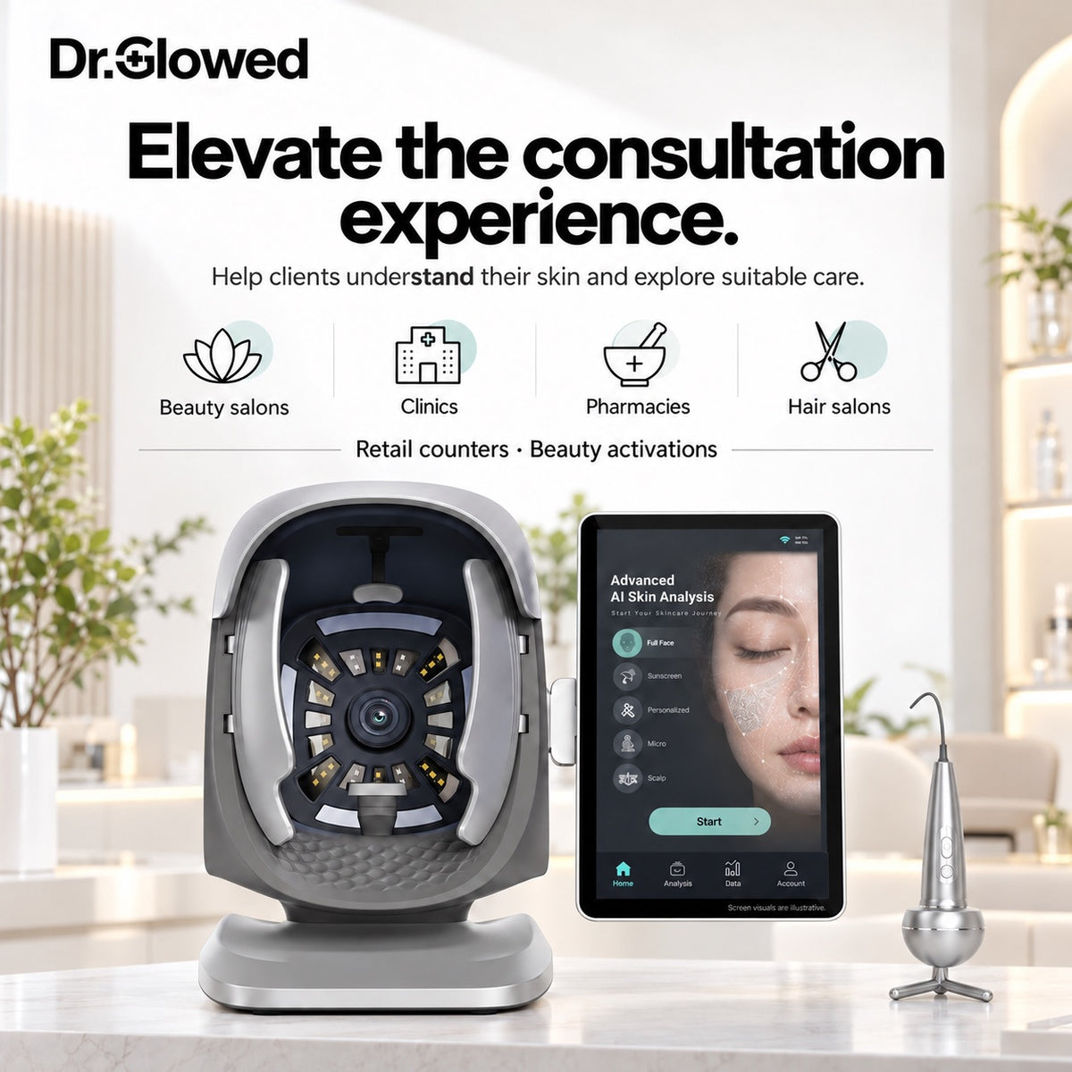 Skin and Scalp Analyzer No. 4