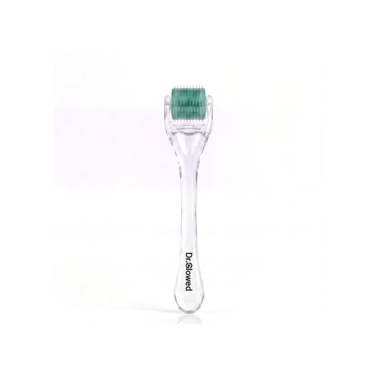 ROLLER titanium dermaroller on a white background